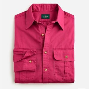 J. Crew Heritage twill two-pocket workshirt